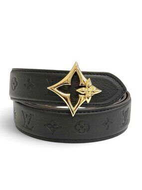 Louis Vuitton Belt Flower Glam 30 Reversible Monogram Canvas Empreinte